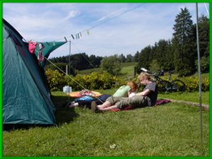 Camping voor fietsers Ardennen